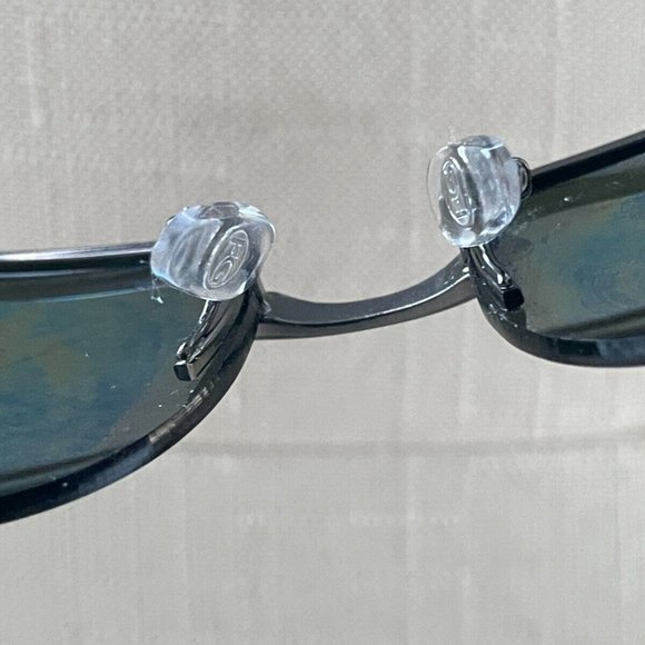 Foster Grant Men Sunglasses Half Rim Black/Gunmetal Tone Eye Wear - Picture 9 of 12